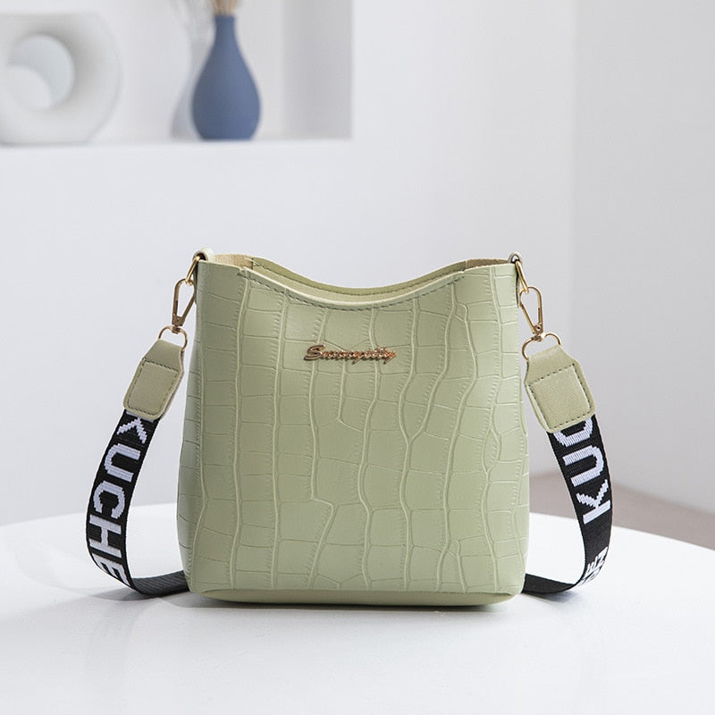 Drune Jaunty Umhängetasche | Damen Mini Crossbody Eimer Handtasche