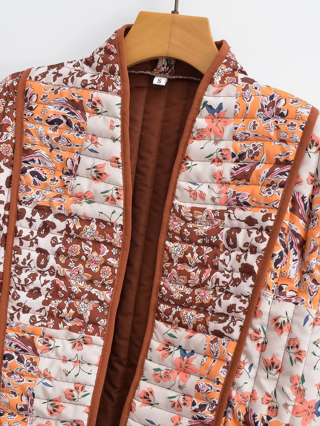 Drune | Wintermantel mit Blumenmuster