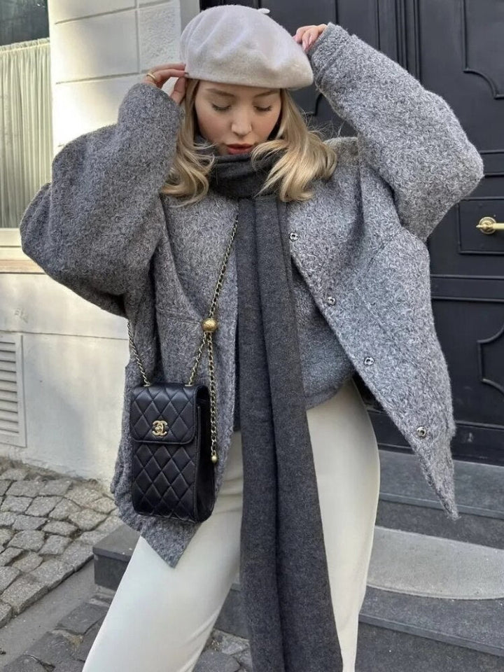 Drune | Eleganter Wollmantel für Frauen