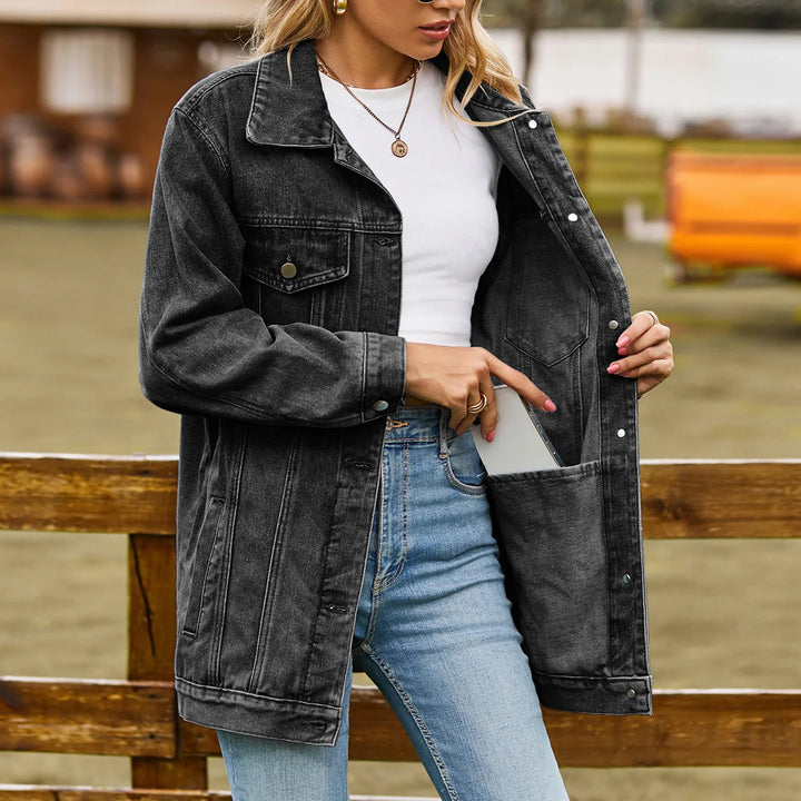 Drune | Klassisch Elegante Jeansjacke