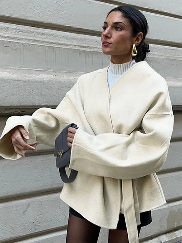 Drune | Fleece-Jacke Mit Gürtel