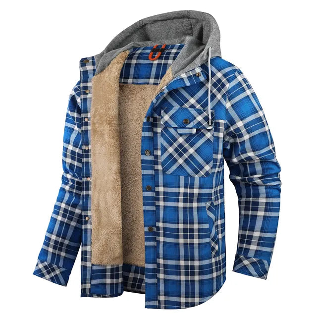 Drune | Lässige Herbst Karierte Hemd Jacke für Unisex