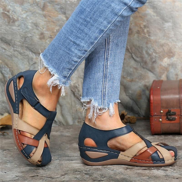 Drune | Orthopädische Retro-Sandalen