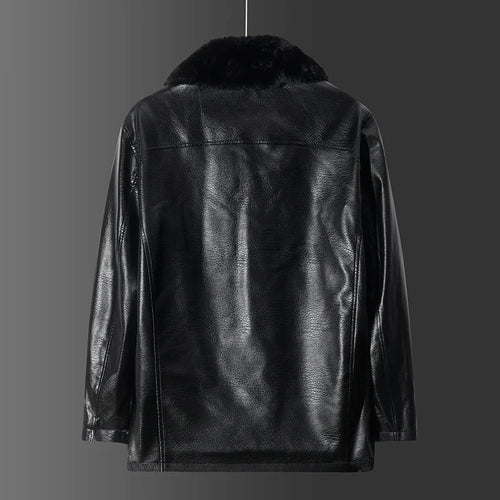 Drune | Lederjacke mit Kragen - Liam
