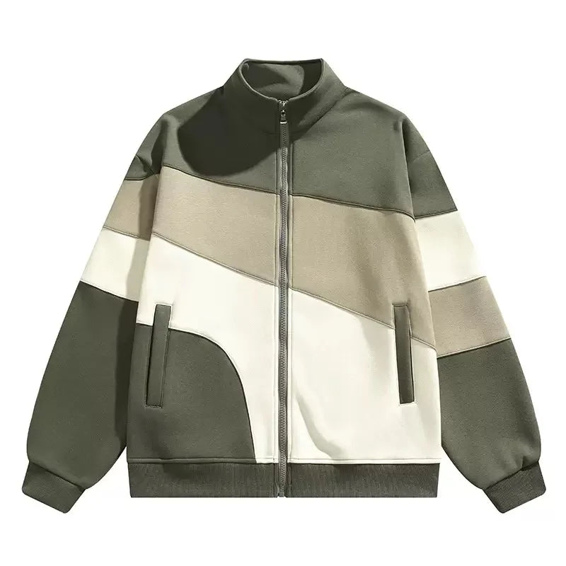 Drune | Sportjacke mit Reißverschluss und Farbblockierung - Ardan