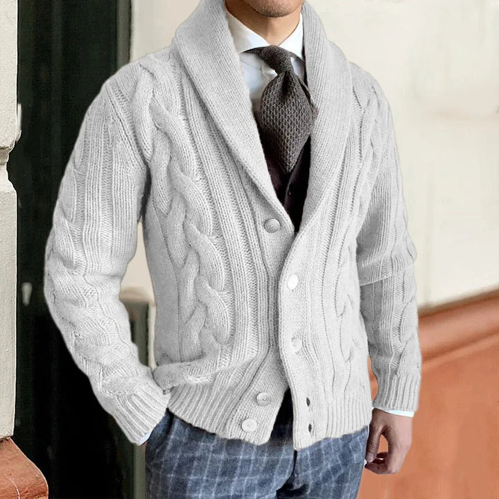Drune | trendige warme Strickjacke für Herren