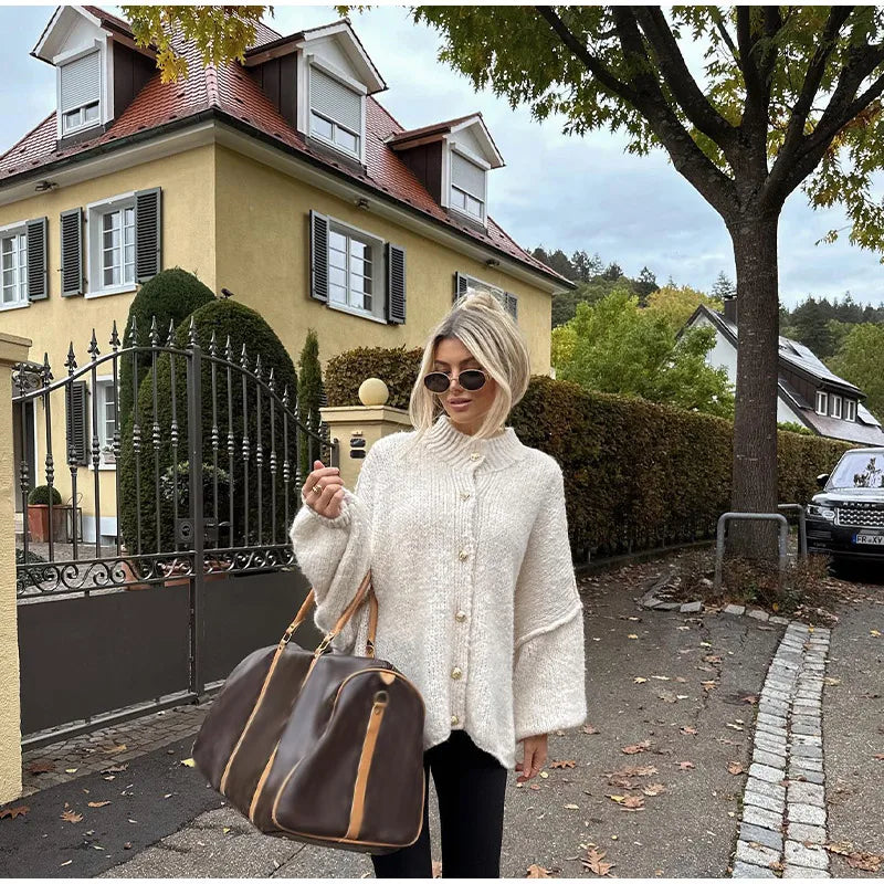 Drune | Bequeme Übergroßer Cardigan für Frauen