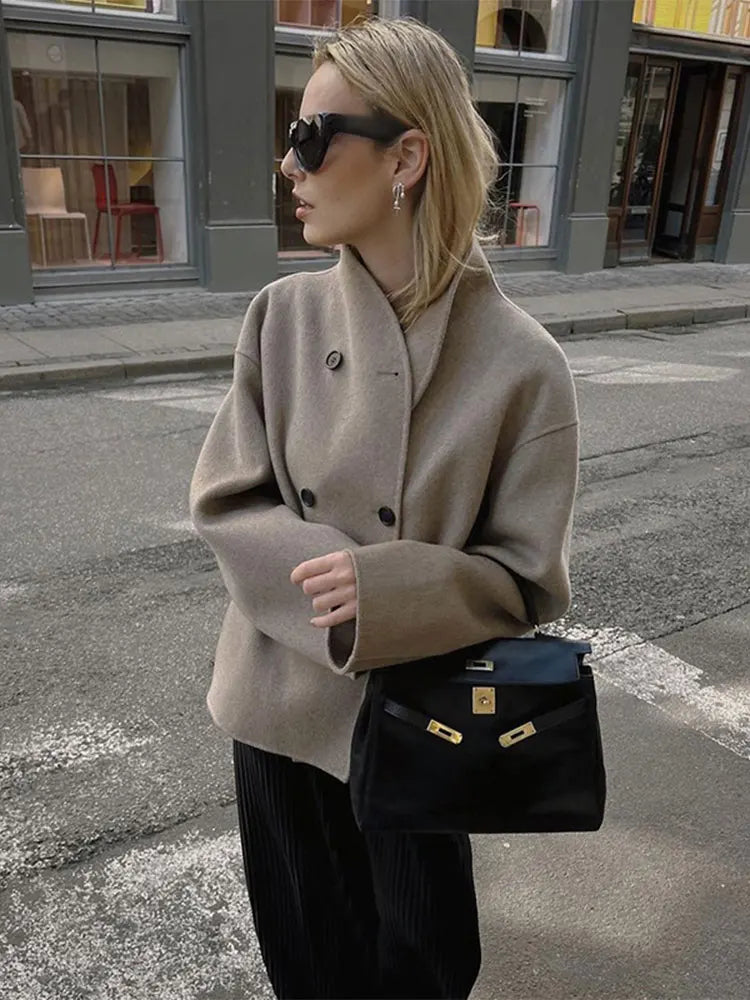 Drune | Lässige Wolljacke Für Damen
