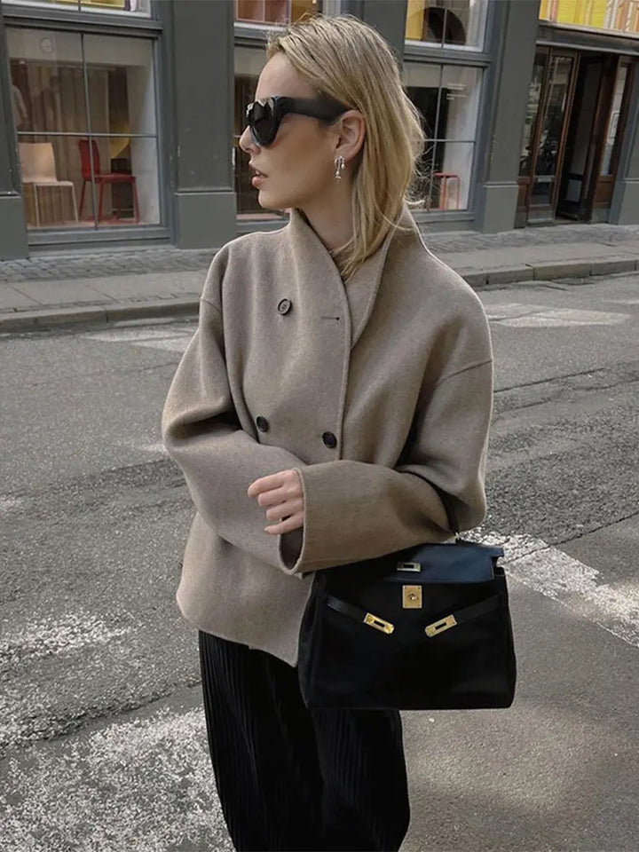 Drune | Lässige Wolljacke Für Damen