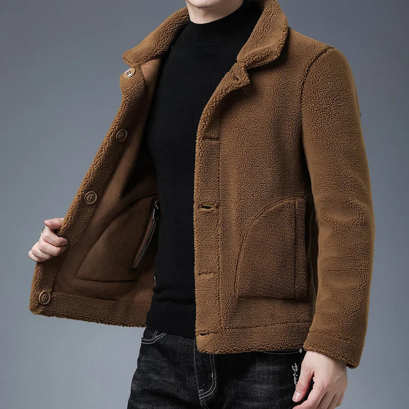 Drune | Lammfelljacke
