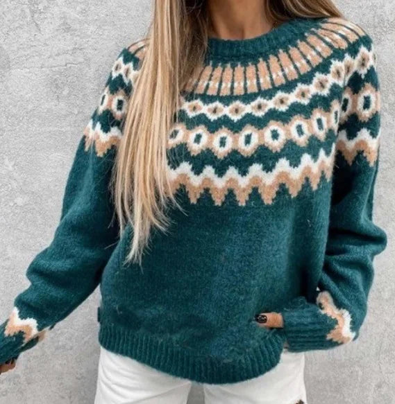 Drune | Frauen Nordische Strickjacke