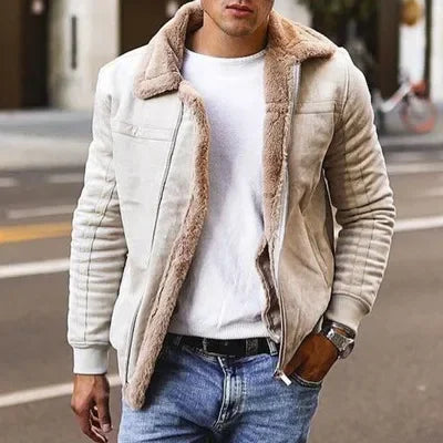 Drune | Stilet Pelzfutterjacke Polyester Warm und Bequem