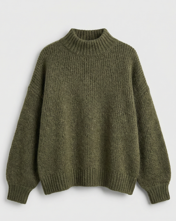 Flauschiger Oversize Pullover Damen | Drune