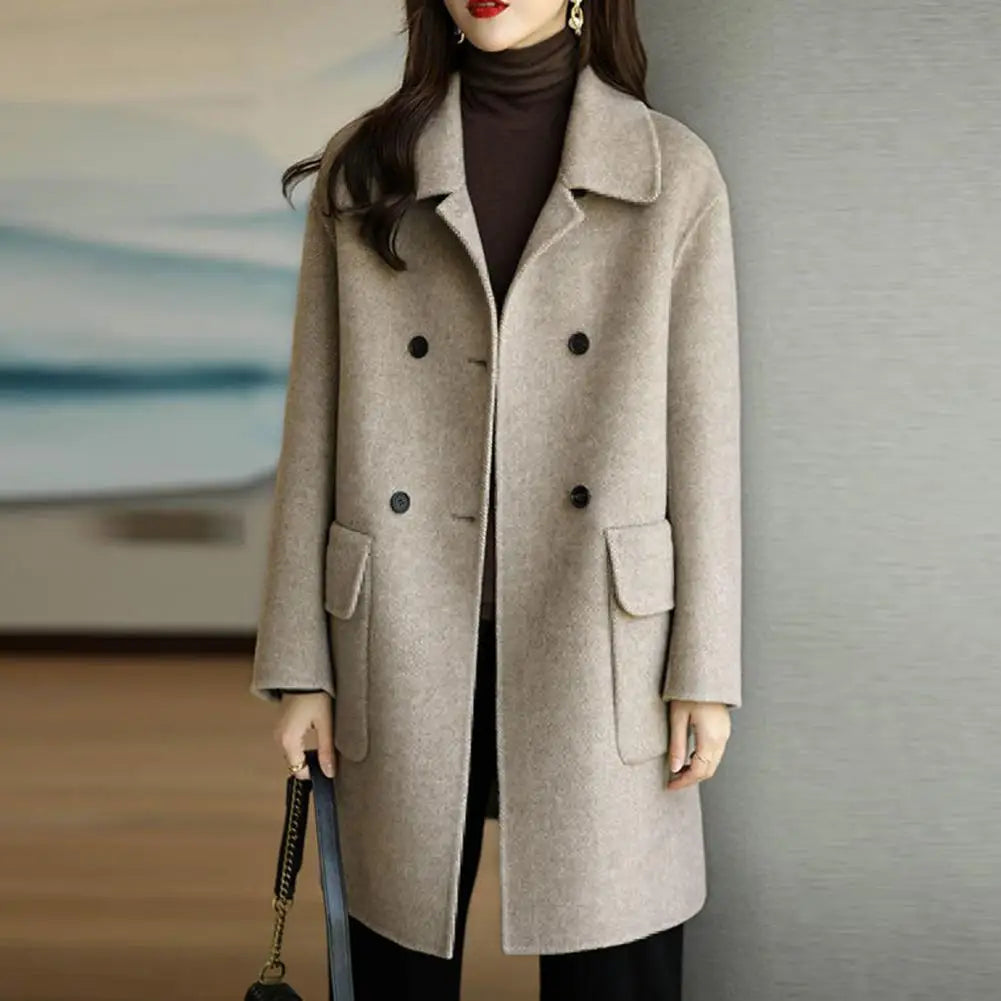 Drune | Eleganter Wollmantel für Damen