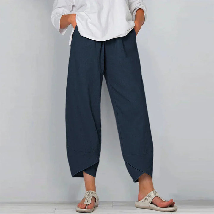 Drune | Baumwoll-Leinen-Hosen für Damen