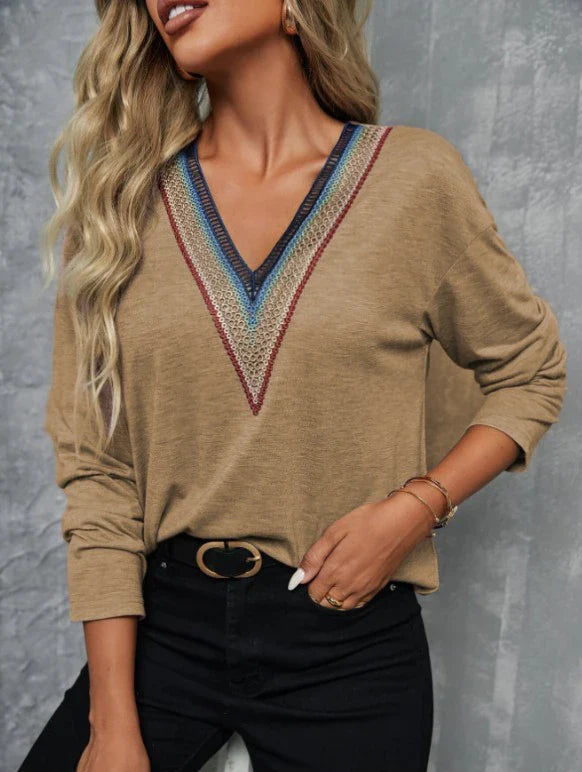 Drune - Damen Herbst Blusen