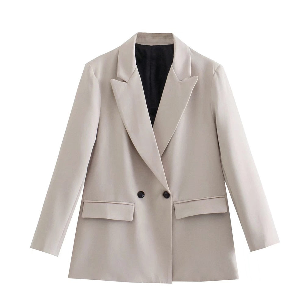 Drune | Eleganter Doppelreiher Blazer für Damen