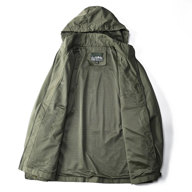 Drune | Taktische Wasserdichte Jacke Für Herren