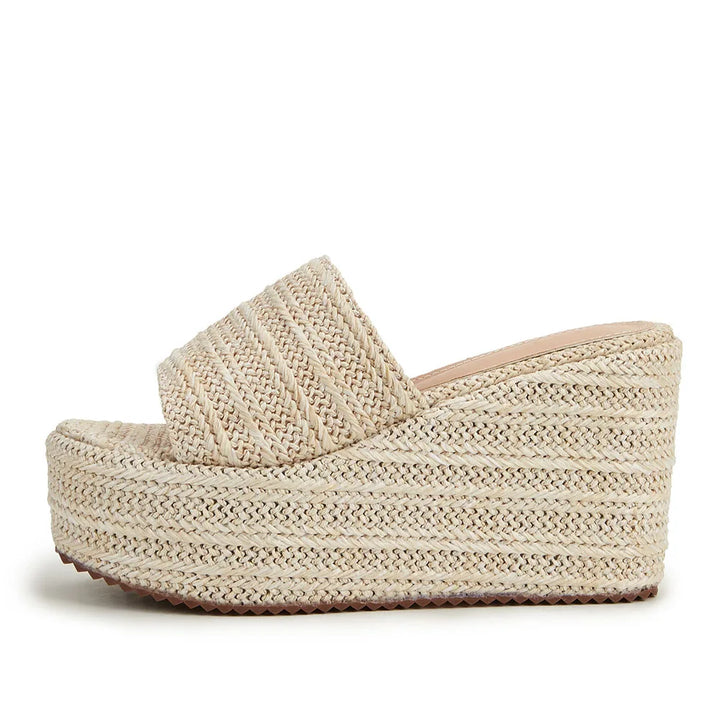 Drune | Espadrille Plattform Hanf Boho
