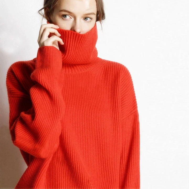Drune | Rollkragenpullover Oversized Stil für Freizeit und Büro
