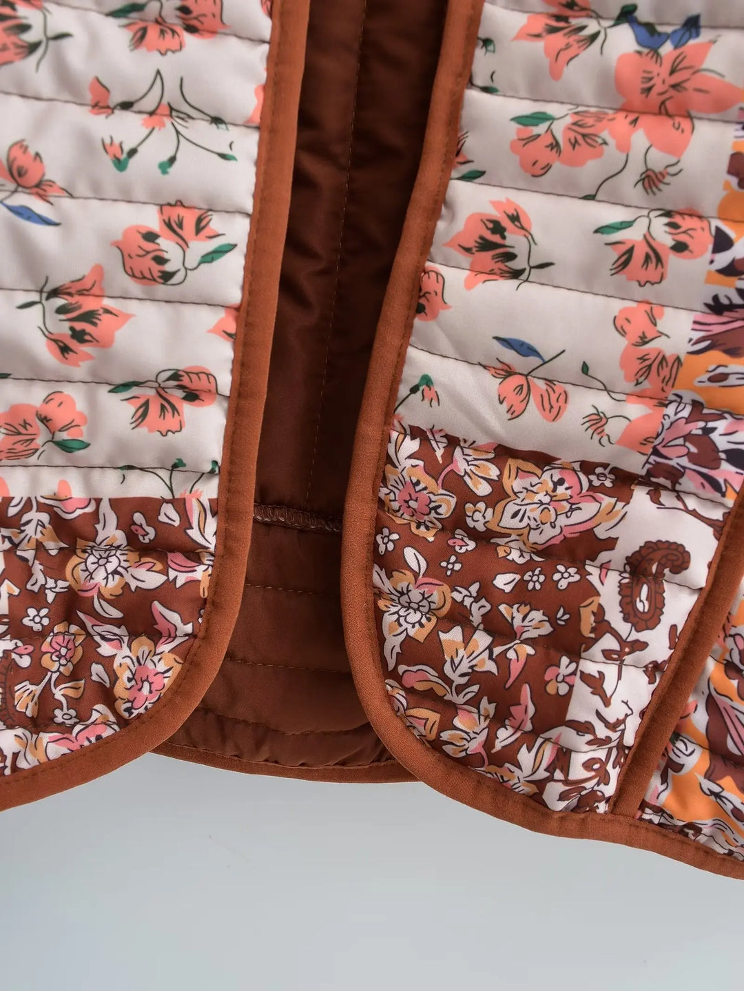 Drune | Wintermantel mit Blumenmuster