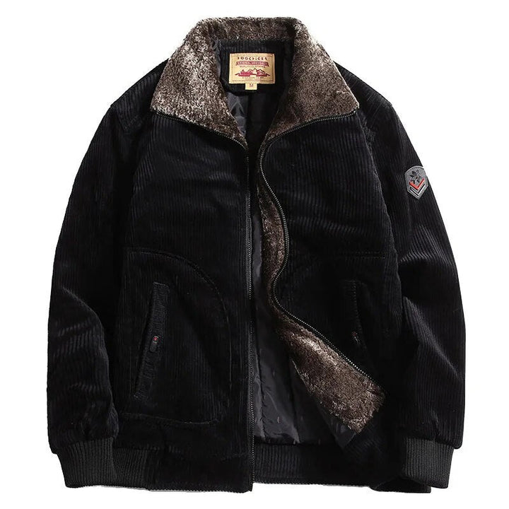 Drune | Herren Cordjacke Winter - Gemütliche Oberbekleidung