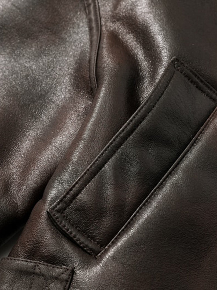 Drune | Warming Leather Jacket