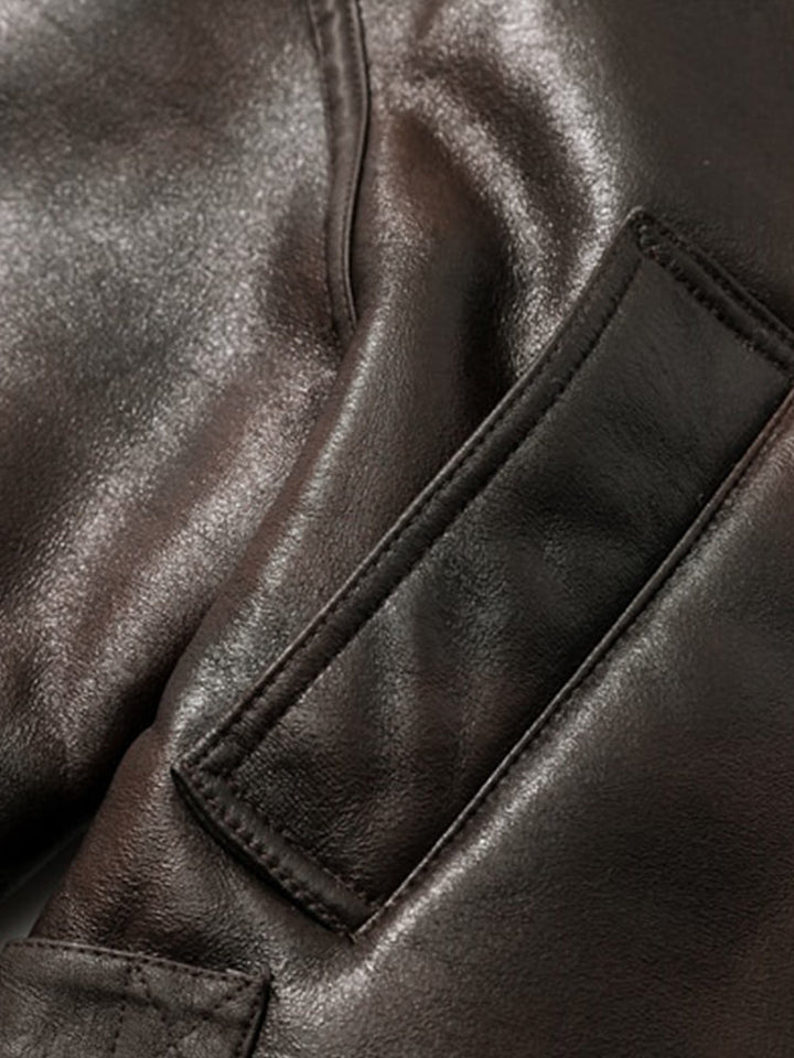 Drune | Warming Leather Jacket
