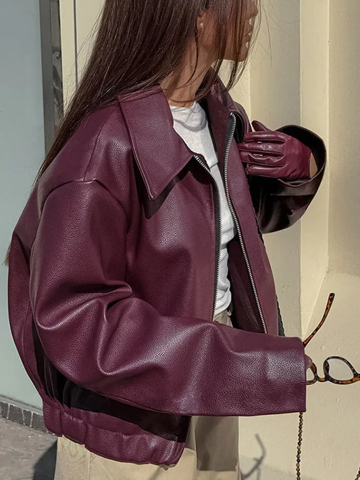 Drune | Street Lederjacke Herbst Chic