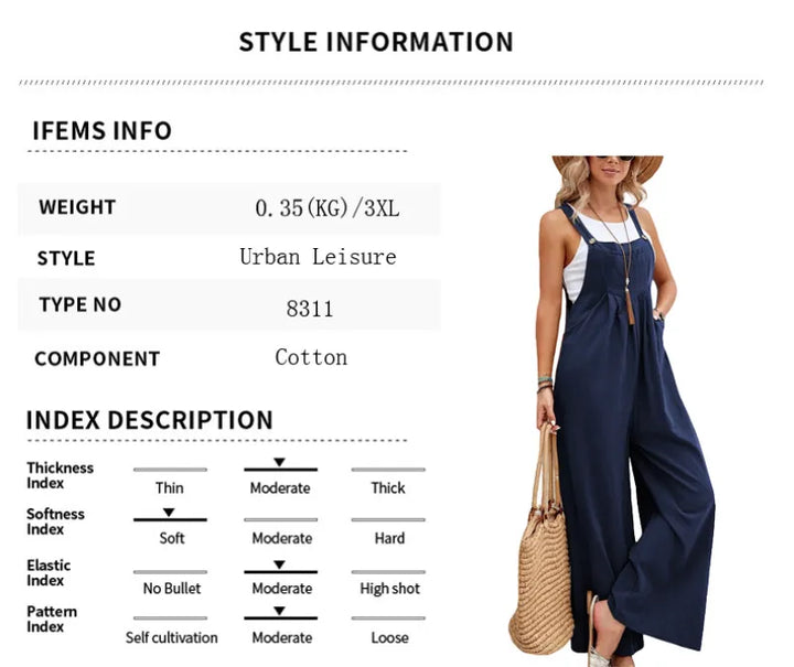Drune | Boho Lässig Jumpsuits