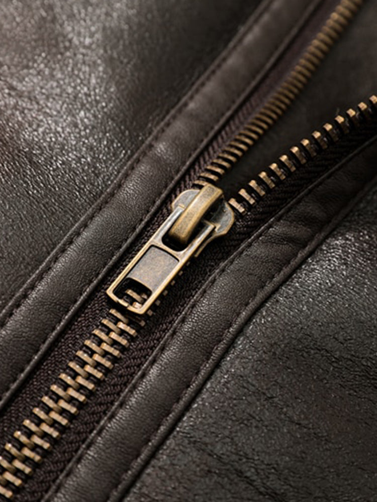 Drune | Warming Leather Jacket