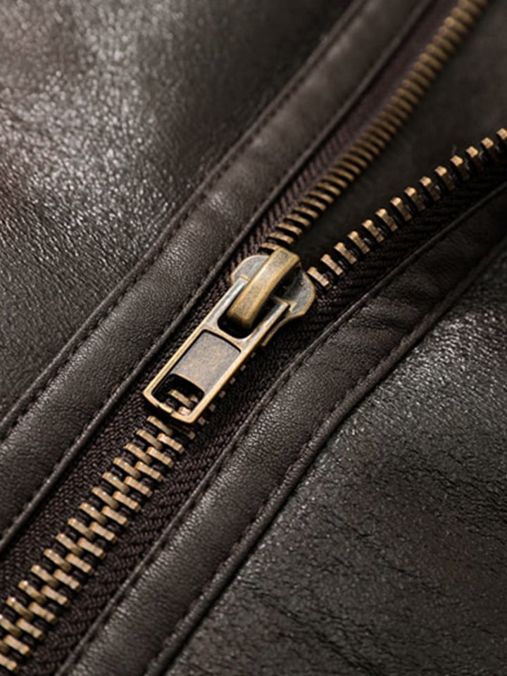 Drune | Warming Leather Jacket