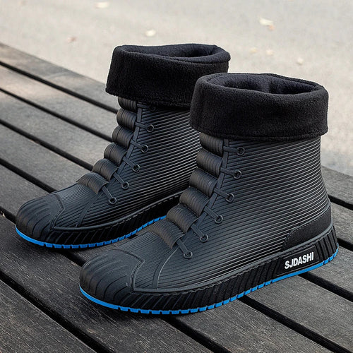 Drune | Schuhe High Top Wasserdicht Fleece Gefüttert Robuste Sohle mittelhoher Schaft