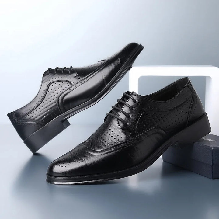Drune | Bequeme Oxford Herren Business Anzug Schuhe