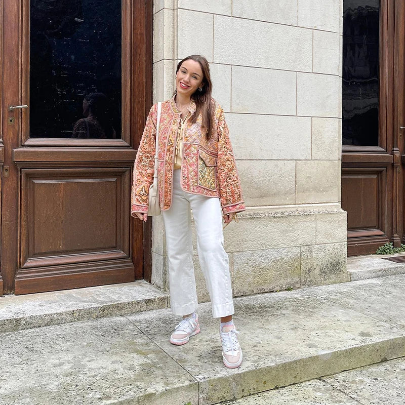 Drune | Modische, Elegante Jacke mit Druck