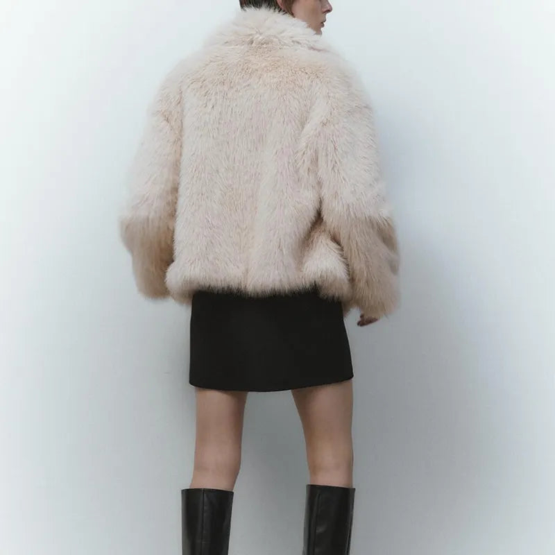 Drune | Stilvolle Kunstpelzjacke für Frauen