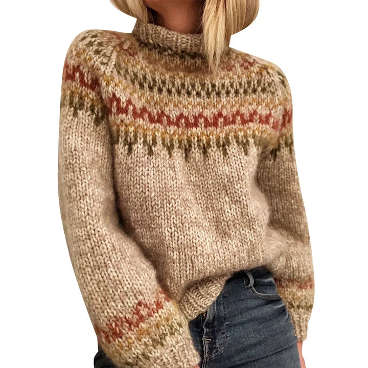 Drune | Rollkragenpullover warm gestrickt
