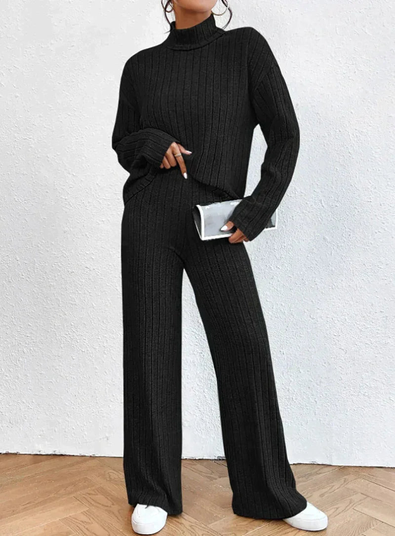 Drune | Strickhose und Rollkragenpullover für Frauen