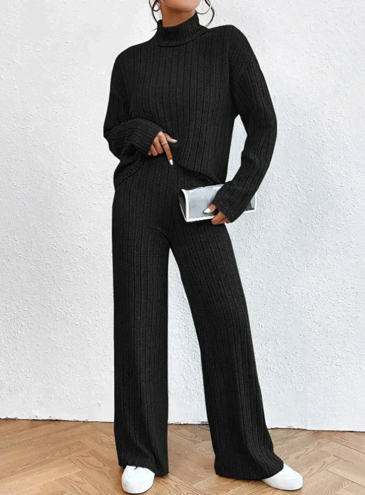 Drune | Strickhose und Rollkragenpullover für Frauen