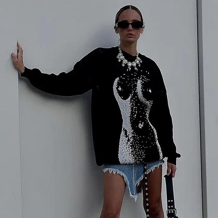Drune | Überschnitten Unverzogen Pullover