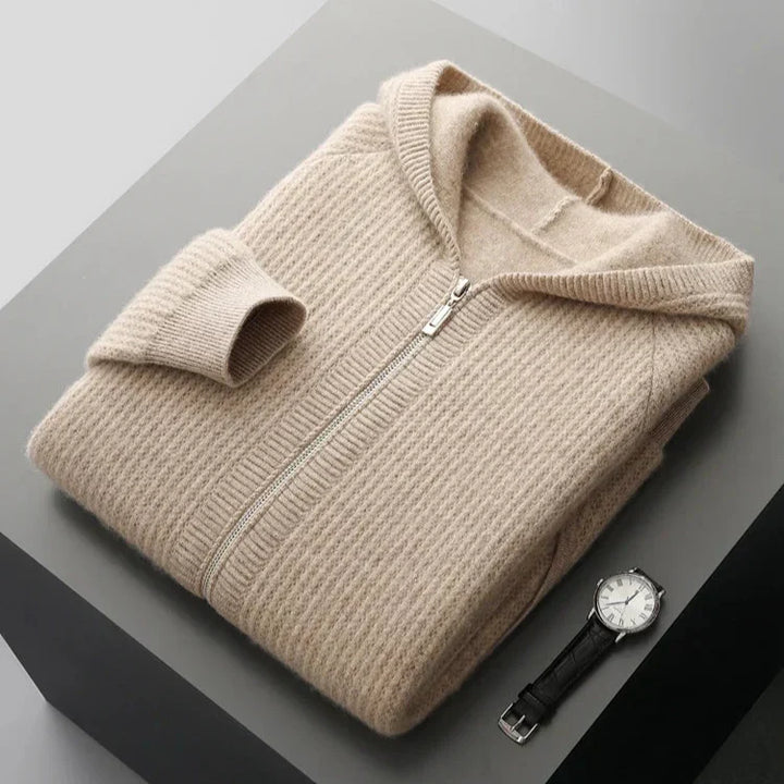 Drune | CASHMERE REISSVERSCHLUSS HOODIE