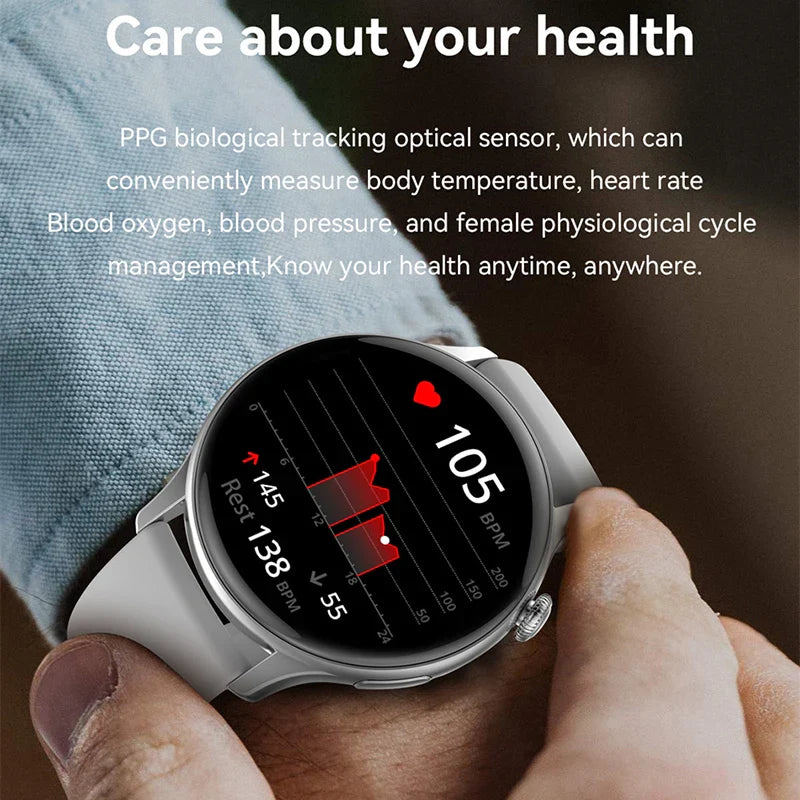 Drune | Luxuriöse Gps Smartwatch Für Frauen Hd Bildschirm