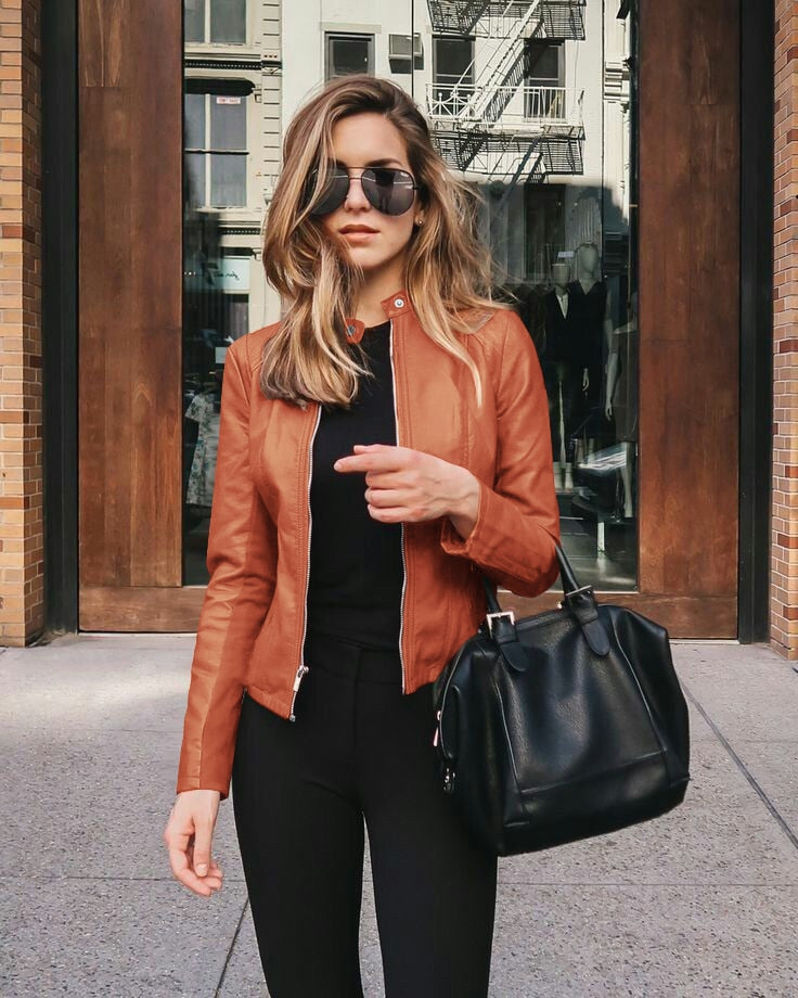 Drune | Lederjacke für Frauen - Trendy Look für jeden Anlass
