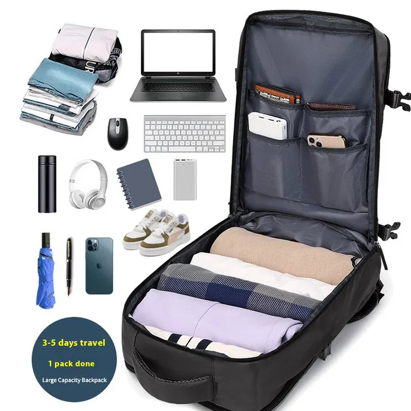 Drune | Reis Koffer Kabine Tasche Flugzeug Ryanair 45x30x22