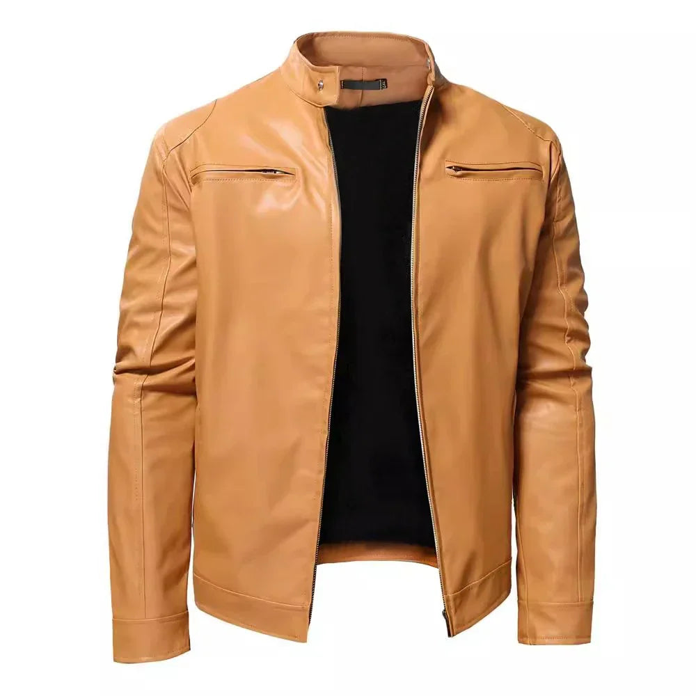 Drune | Zeitlose Lederjacke mit Biker-Flair
