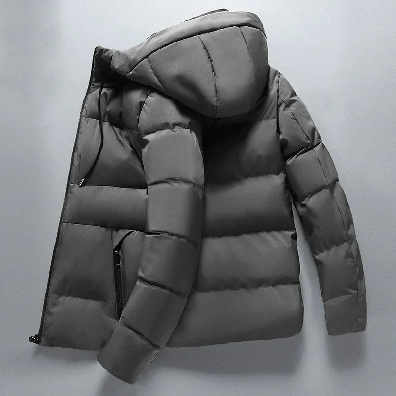 Drune | Gepolsterte Winterjacke mit Kapuze Polyester Warm und Funktional