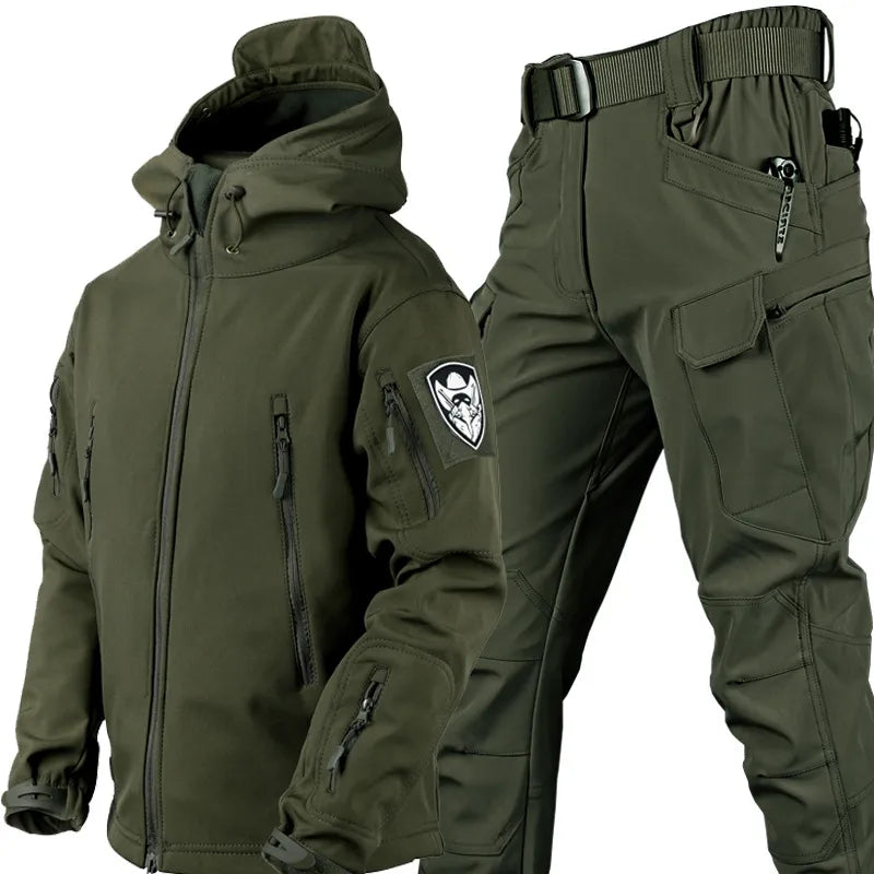 Drune | Taktische Wind Und Wasserdichte Outdoor-Jacke Und Hose