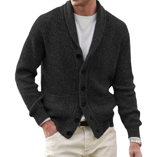 Drune | Strickjacke mit Knöpfen Wollmischung Klassisch und Komfortabel