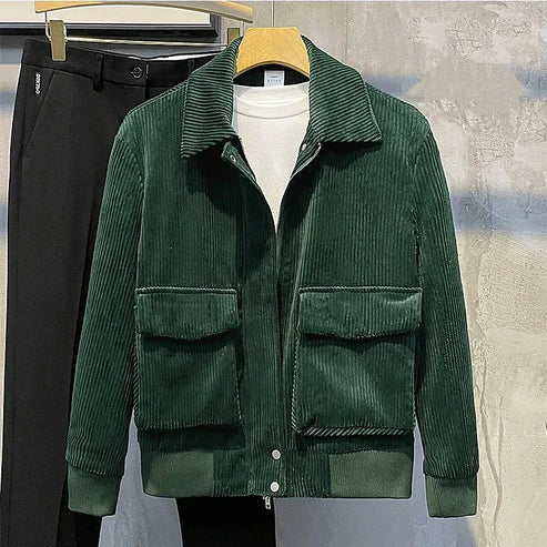Drune | Modische Cordjacke für Männer