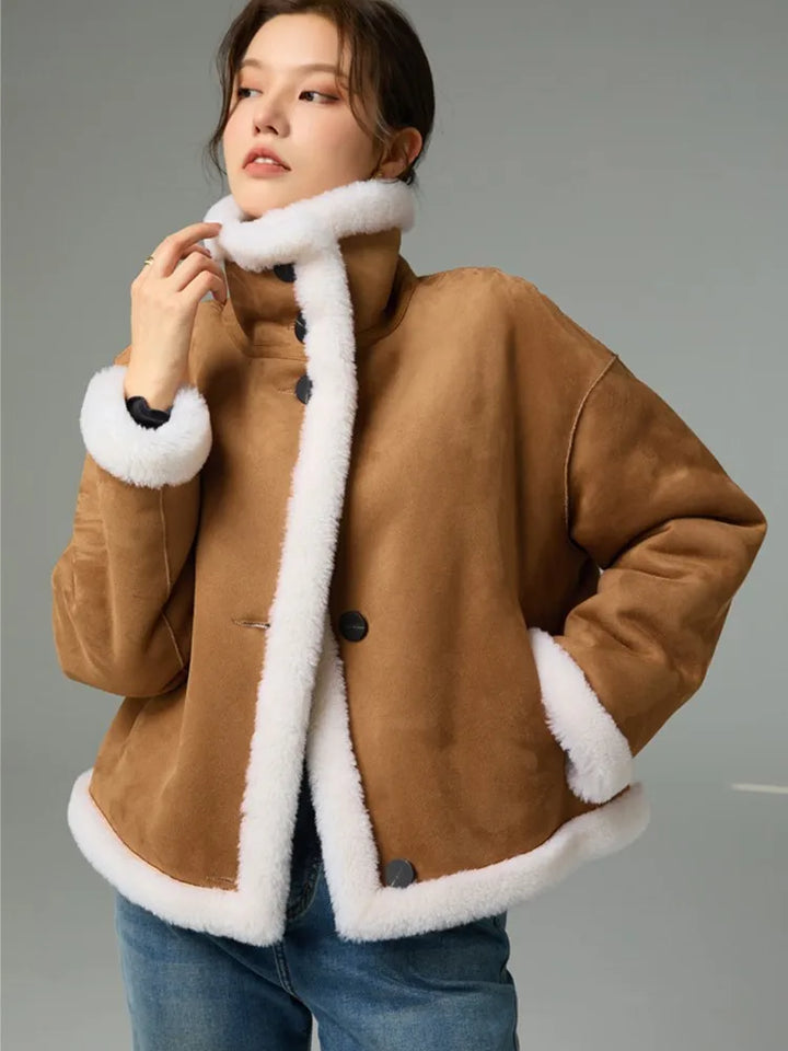 Drune | Dicke Winterjacke mit Samtfutter